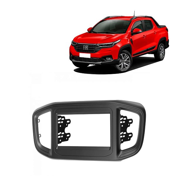 MOLDURA 7'' STRADA 21/ FOSCO 2DIN - PERMAK