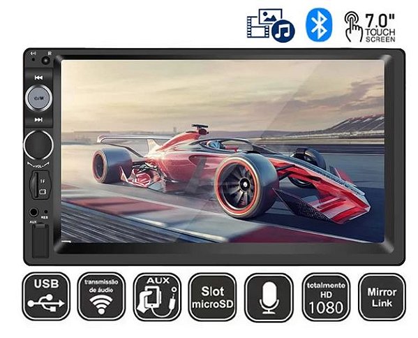 CENTRAL MULTIMIDIA MP5 2DIN - DLUX
