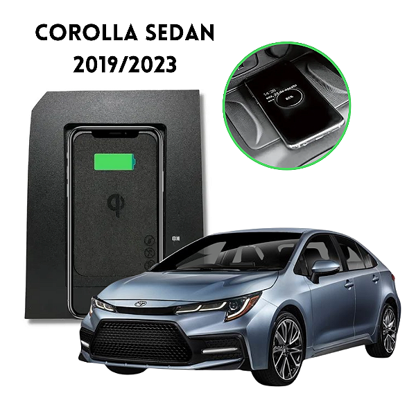 CARREGADOR DE CELULAR SEM FIO COROLLA SEDAN - NAF TECH - 0250228