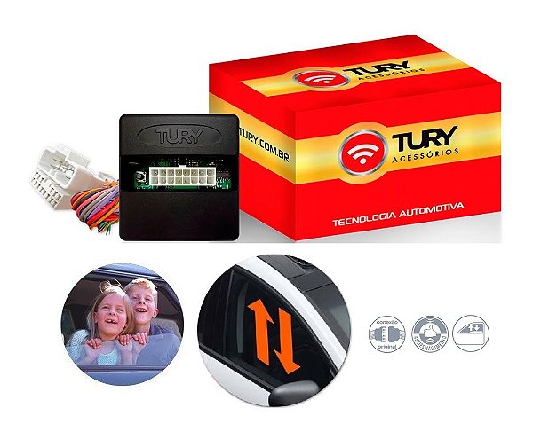 CENTRALINA VIDRO CRUZE/TRACKER TURY OBDGM1