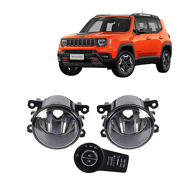 KIT FAROL AUX RENEGADE PCD 18/ BT/ORIG - SHOCKLIGHT