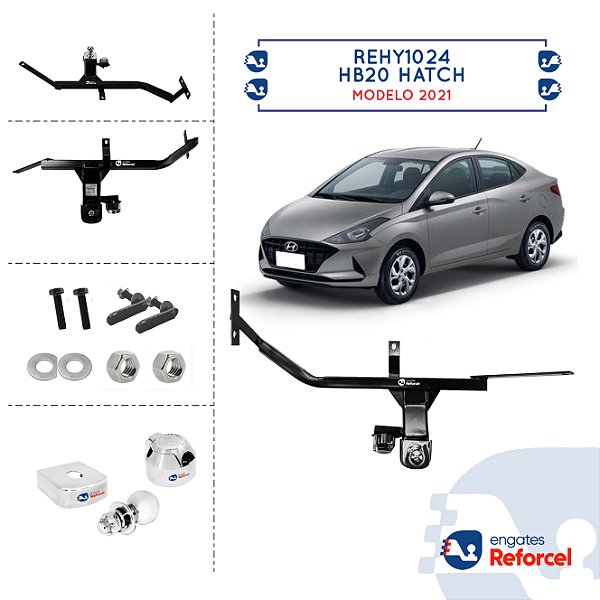 ENGATE HB20 HATCH 20/24 (EXCETO X e RSPECT) - REFORCEL - REHY1024