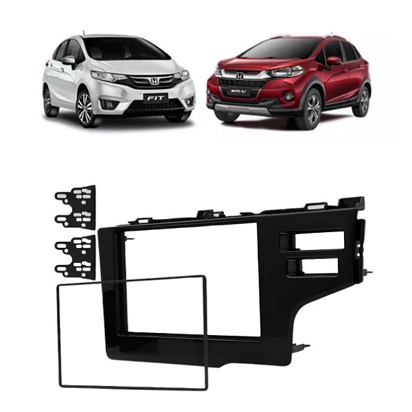 MOLDURA PAINEL 9" WRV 17/22  FIT 15/22 C/BOTÃO AIRBAG DUPLO - 5653MD FIAMON