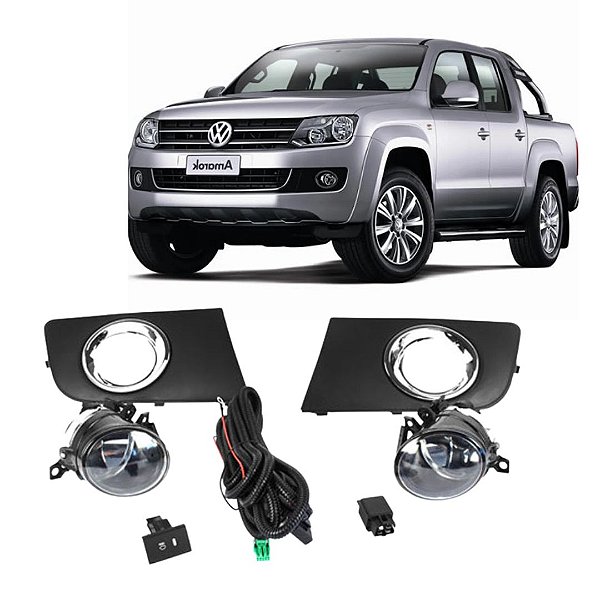 KIT FAROL AUX AMAROK 10/14 BT/QUAD - SHOCKLIGHT