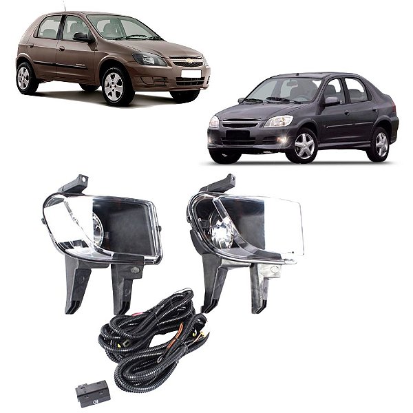 KIT FAROL AUX CELTA 12/15 PRISMA 12/19 S/MD BT/ORIG - SHOCKLIGHT