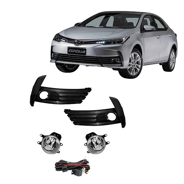 KIT FAROL AUX COROLLA 18/ C/MD BT/ORIG - SHOCKLIGHT