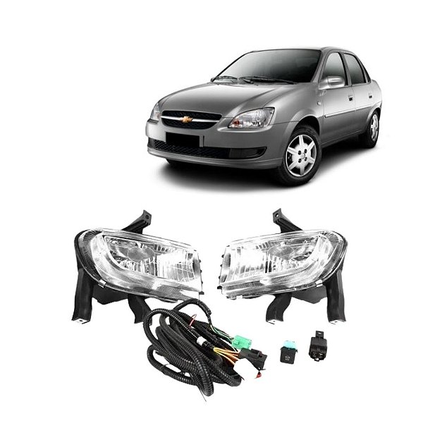 KIT FAROL AUX CORSA CLASSIC 10/16 S/MD BT/ORIG - SHOCKLIGHT