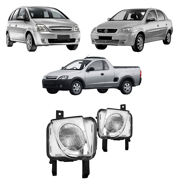 KIT FAROL AUX CORSA/MERIVA/MONTANA 03/11 BT/ORIG (CORSAO) - SHOCKLIGHT