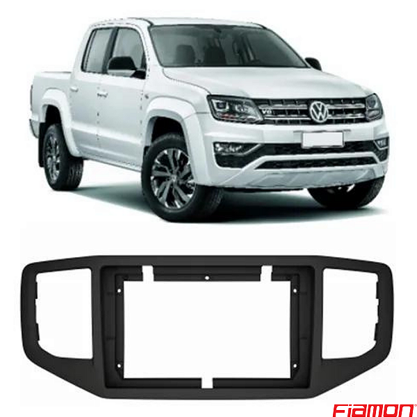 MOLDURA PAINEL 9'' AMAROK 17/ PRETA - 4225MD