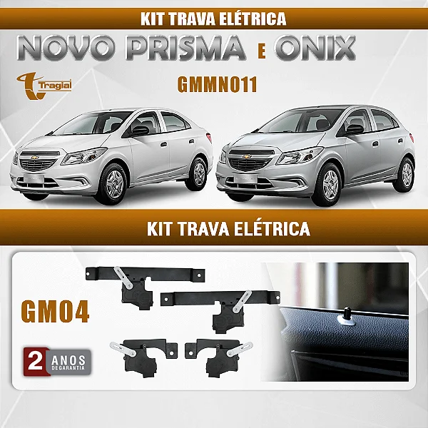 KIT TRAVA ELET ONIX/PRISMA 13/19 4P - TRAGIAL GM04