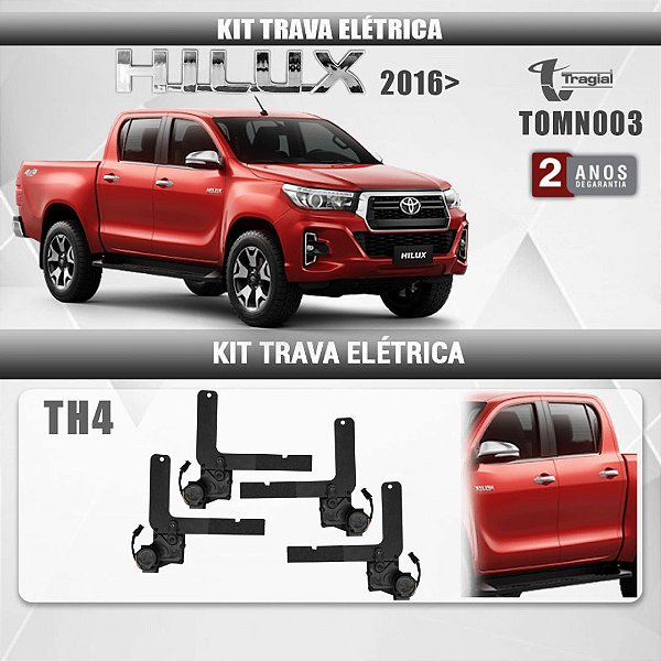 KIT TRAVA ELET HILUX 16/21 4P - TRAGIAL TH4 (E)
