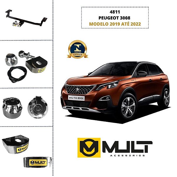 ENGATE PEUGEOT 3008 ALLURE/GRIFFE 19/ - MULT 4811
