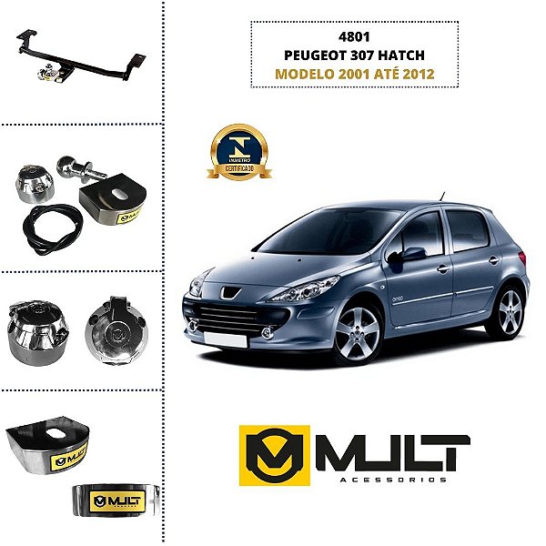 ENGATE PEUGEOT 307 HATCH 01/12 MULT 4801