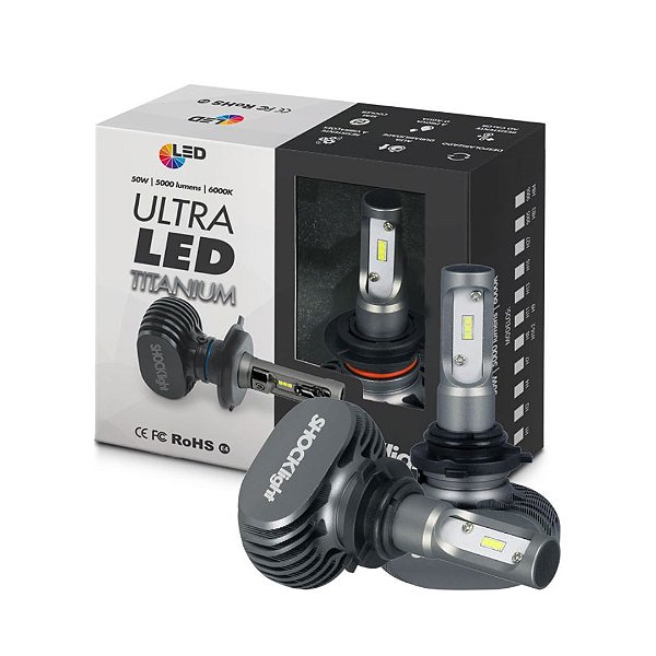 ULTRALED HB4 6000K 5000 LUMENS - SHOCKLIGHT