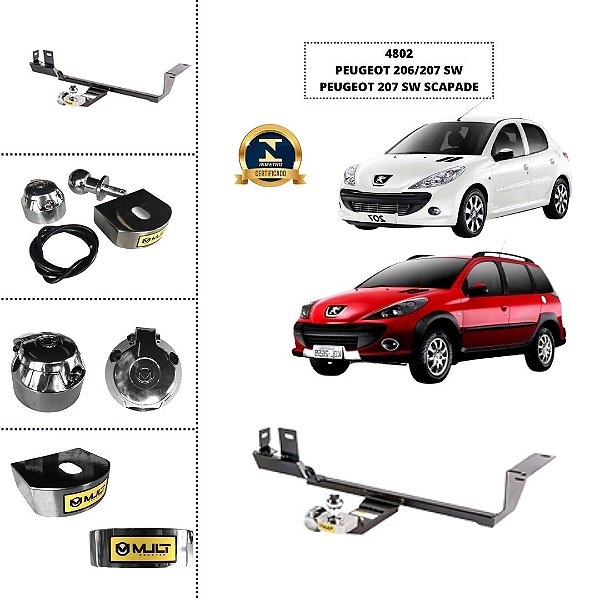 ENGATE PEUGEOT 206SW/207SW/207SW SCAPADE - MULT 4802