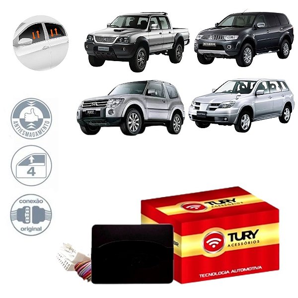 CENTRALINA VIDRO PAJERO SPORT/ AIR TRECK/ L200 SAVANA/GL/OUT