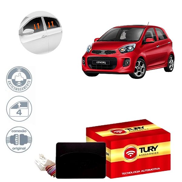 CENTRALINA VIDRO PICANTO 12/17 - TURY PRO4.11T