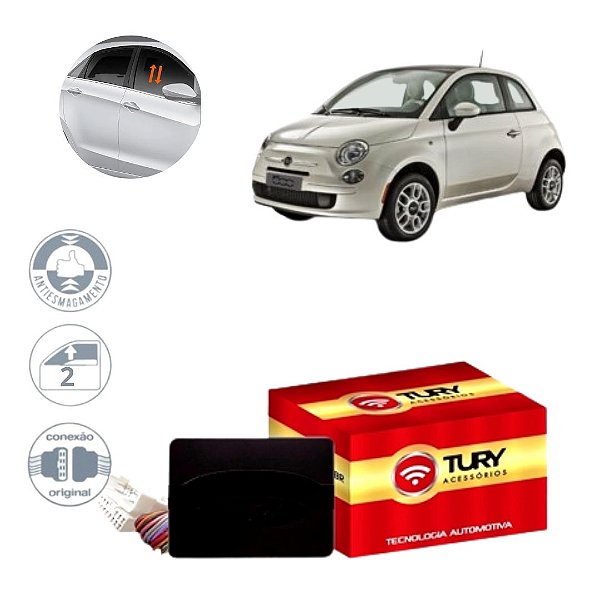 CENTRALINA VIDRO FIAT 500 09/ - TURY PRO2.5
