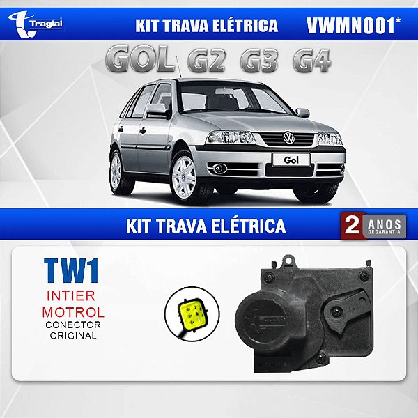 KIT TRAVA ELET GOL/SAVEIRO/VOYAGE G2 88/94 4P- TRAGIAL VWMN001