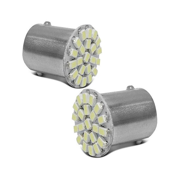 LAMPADA 2PO 22LED CABEÇA RETA (PAR) - VELOX