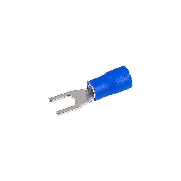 TERMINAL FORQUILHA 1/8 CAPA AZUL 137/A - PERMAK