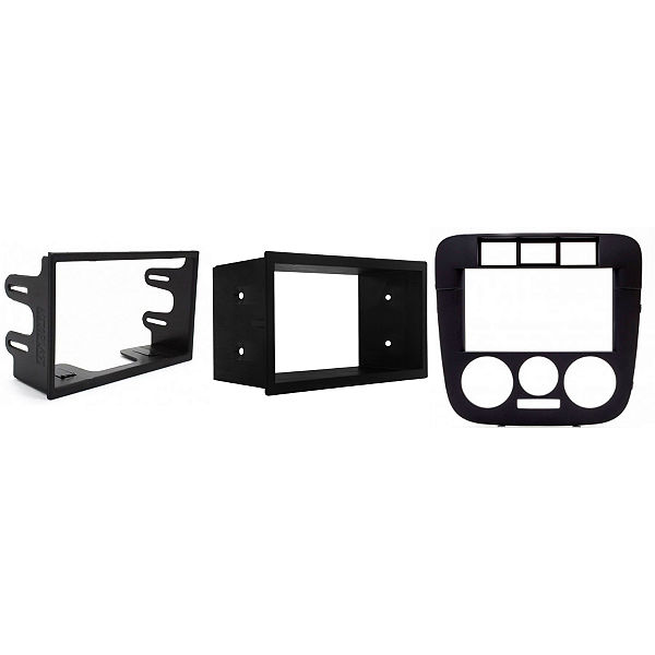 MOLDURA PAINEL LINEA 15 CENT/RADIO 1DIN BLACK PIANO