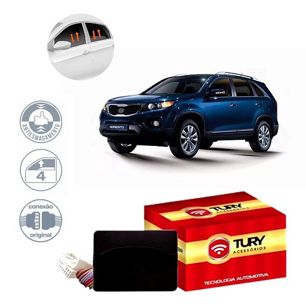 CENTRALINA VIDRO SORENTO /12 - TURY PRO4.32W