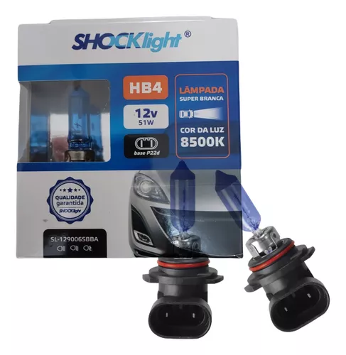 LÂMPADA COMUM HB4 - SHOCKLIGHT