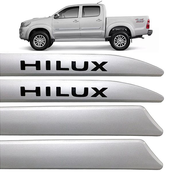 FRISO LAT HILUX CS PRATA METALICO