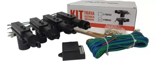 KIT TRAVA ELET UNIVERSAL 4P - AUTOVEX