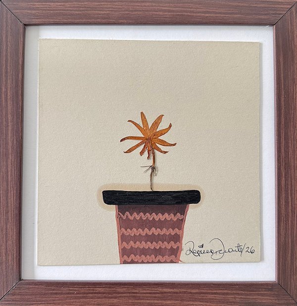 Colagem de  Nenúfar-branco | By Regina Duarte