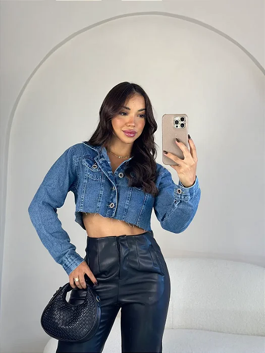 Jaqueta Cropped