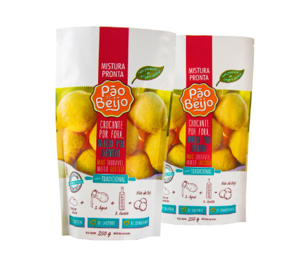 Mistura Pronta p/ Pão de Beijo Tradicional 250g - Pão de Beijo