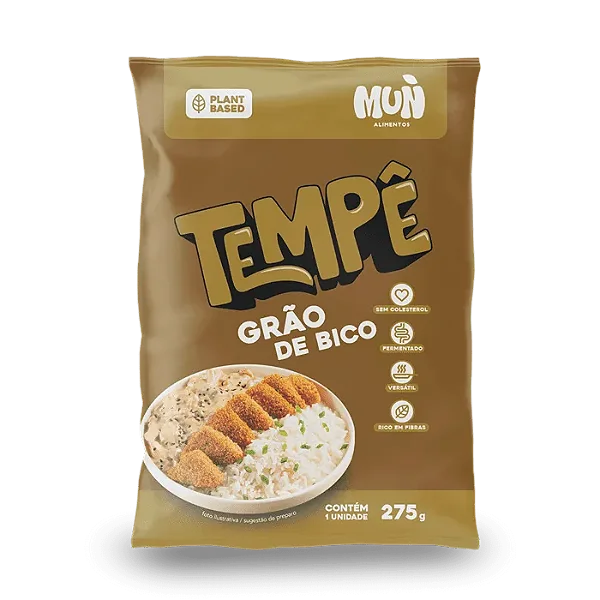 Tempê de Grão de Bico 275g - Mun