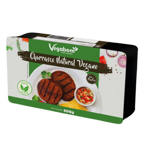 Churrasco Natural 300g - Vegabom