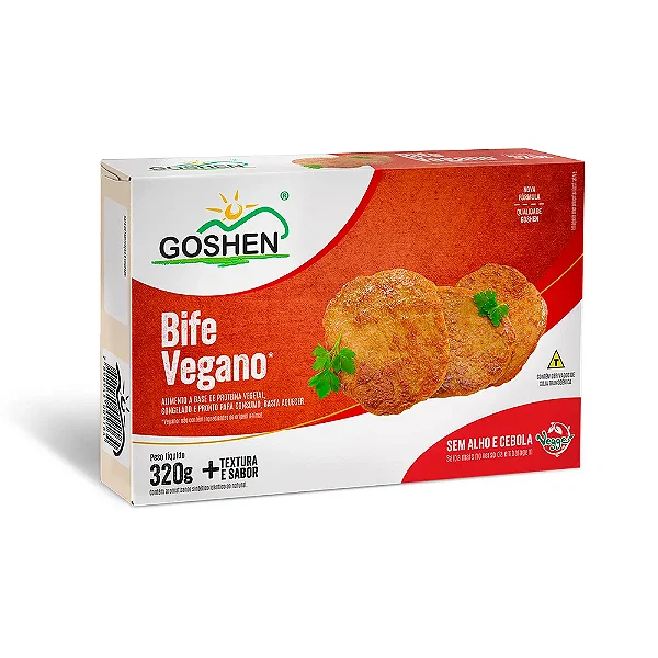 Bife de Soja 320g - Goshen
