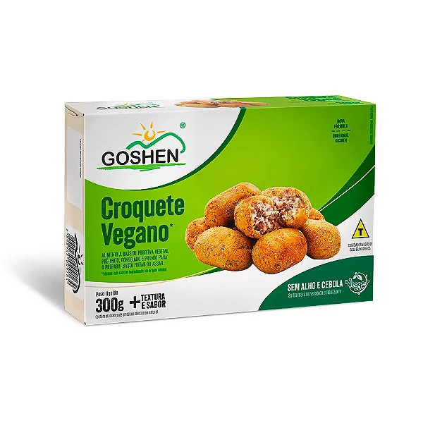 Croquete Vegano 300g - Goshen
