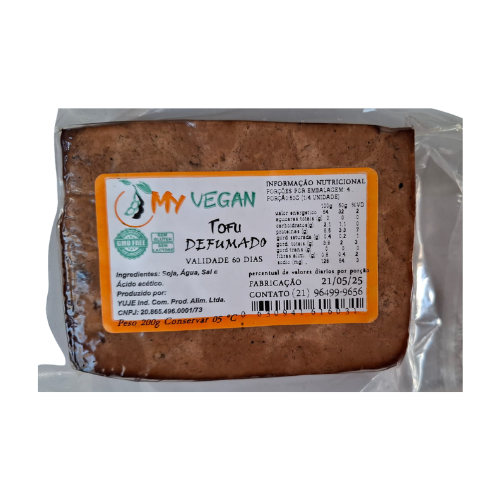 Tofu Fresco Defumado 200g - My Vegan