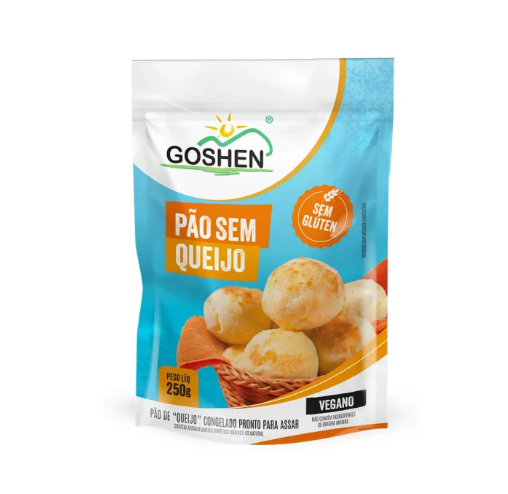 Pão Sem Queijo Sem Glúten 250g - Goshen