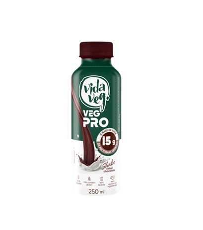 Shake Proteico Chocolate 250ml - Vida Veg