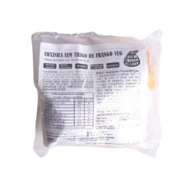 Mini Coxinha de Frango Sem Trigo 300g - Casa da Coxinha Vegana