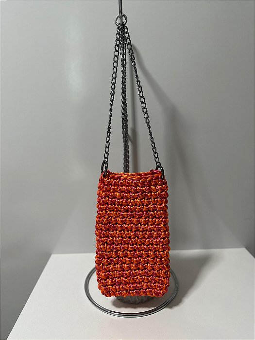 Bolsa Brisa Laranja e rosa