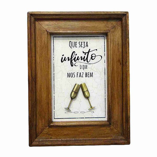Quadro Que seja Infinito