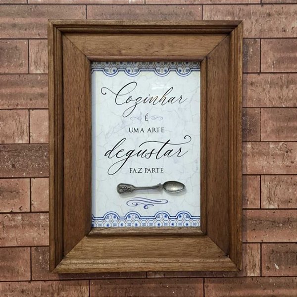 Quadro Degustar faz parte