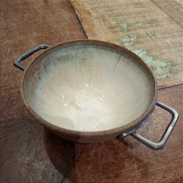 Bowl Cerâmica e Estanho