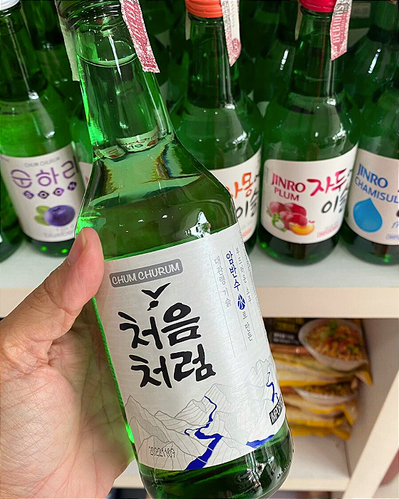 BEBIDA SOJU CHUM CHURUM - ORIGINAL - GARRAFA 360ML