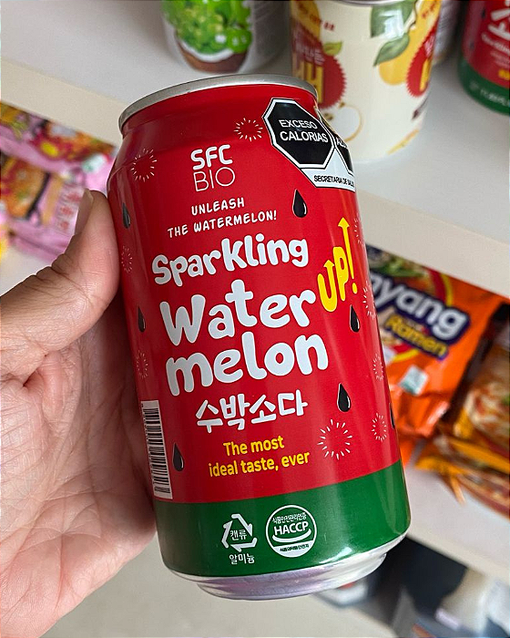 REFRIGERANTE SPARKLIN SFC BIO - MELANCIA - LATA 350ML
