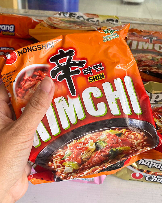 LAMEN SHIN NONGSHIM - KIMCHI - PACOTE  100G