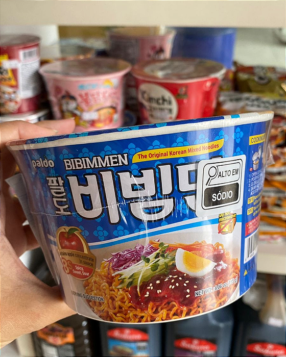 LAMEN BIBIMMEN PALDO - SWEET SPICY - BOWL 115G