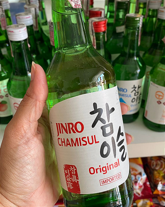 SOJU JINRO - ORIGINAL - GARRAFA 360ML